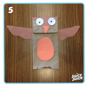 Owl puppet craft